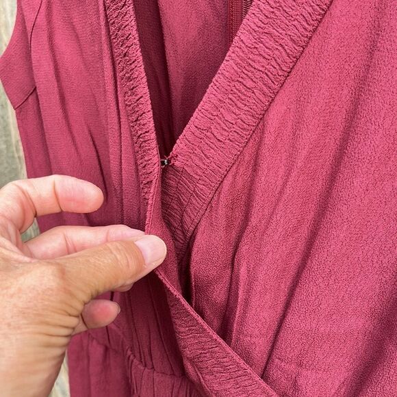 EUC Madewell Culottes Wrap Front Jumpsuit - Picture 7 of 11